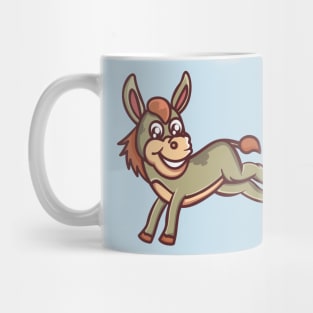cute donkey punch Mug
